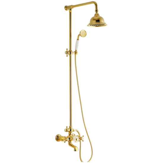 Душевая стойка KAISER 90190-2 бронза