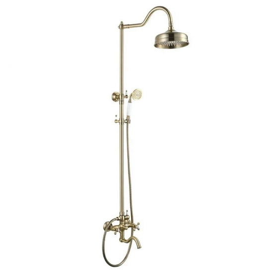 Душевая стойка KAISER Carlson Style 44482-1 бронза