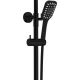 Душевая стойка KAISER Star 02182-2 с термостатом чёрная