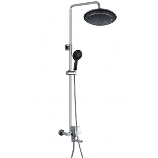 Душевая стойка KAISER SX-2060-2 хром, чёрный