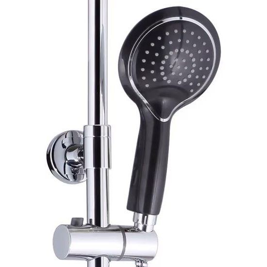 Душевая стойка KAISER SX-2060-2 хром, чёрный