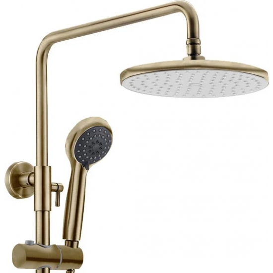 Душевая стойка KAISER Trio 57188Br бронза