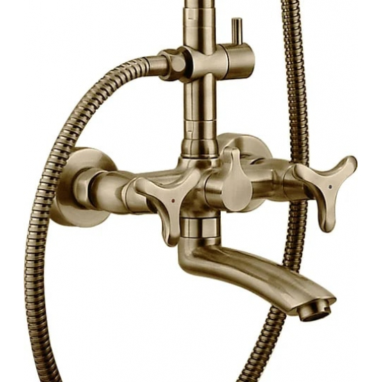 Душевая стойка KAISER Trio 57288Br бронза