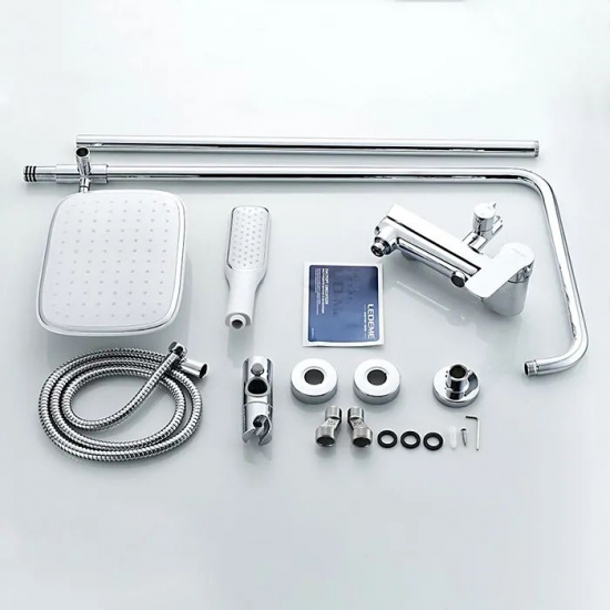 Душевая стойка LEDEME L2414 нержавеющая сталь