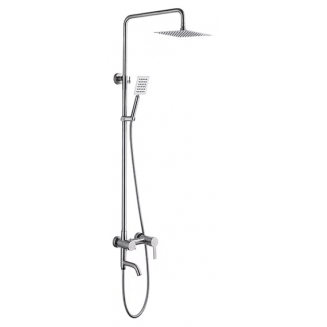 Душевая стойка LEDEME L72401 нержавеющая сталь