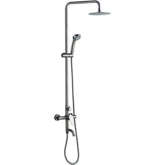 Душевая стойка LEDEME L72402 нержавеющая сталь