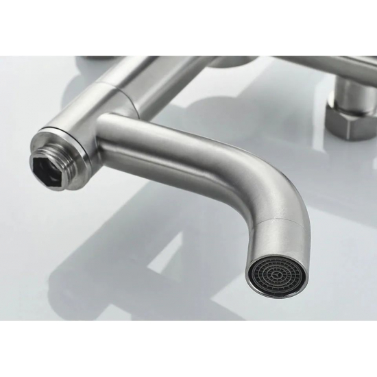 Душевая стойка LEDEME L72402 нержавеющая сталь