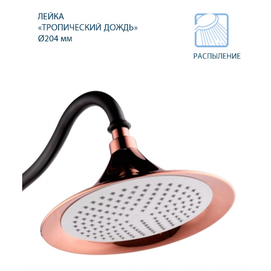 Душевая стойка LEMARK Prime LM6162BRG