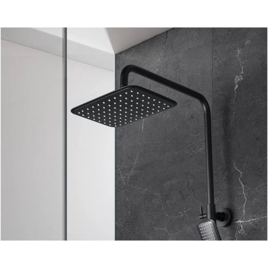 Душевая стойка LEMARK Tropic LM7002BL чёрная