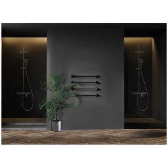 Душевая стойка LEMARK Tropic LM7012BL чёрная