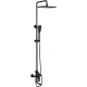 Душевая стойка LEMARK Ursus LM7262BL чёрная