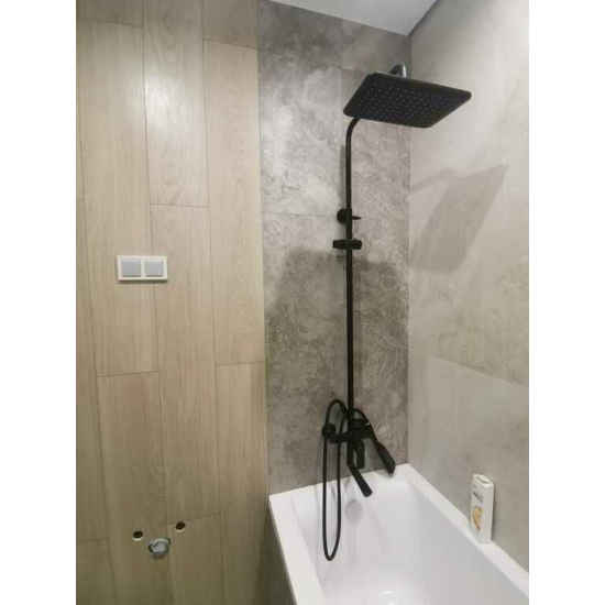 Душевая стойка LEMARK Ursus LM7262BL чёрная