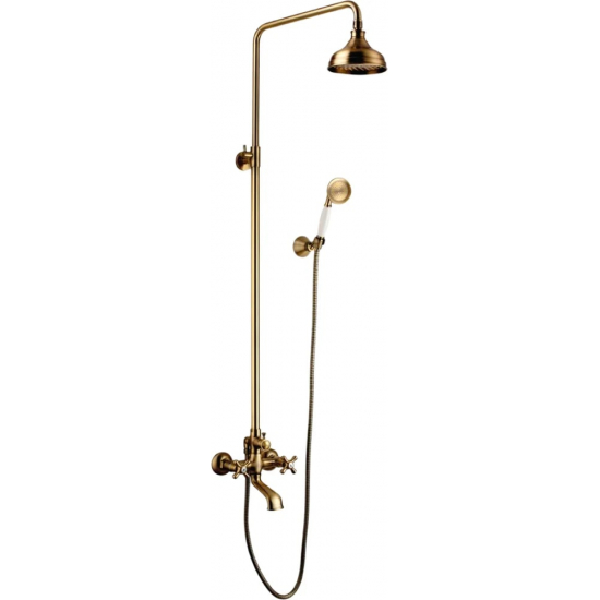Душевая стойка LEMARK Vintage LM2862B бронза