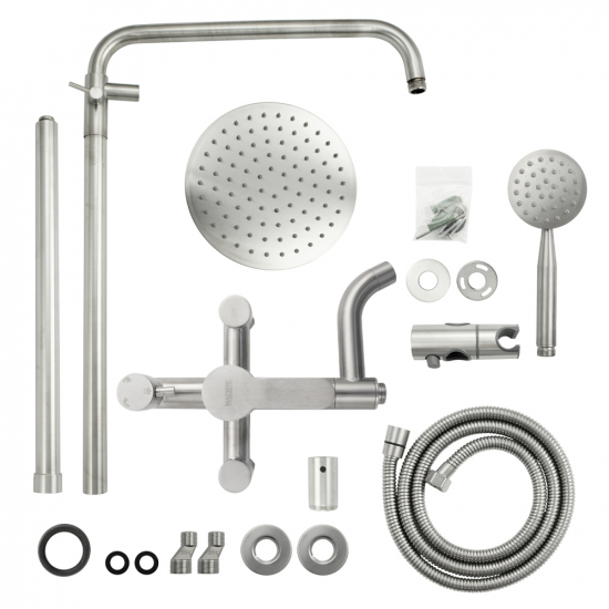 Душевая стойка MAGNUS M9235 нержавеющая сталь