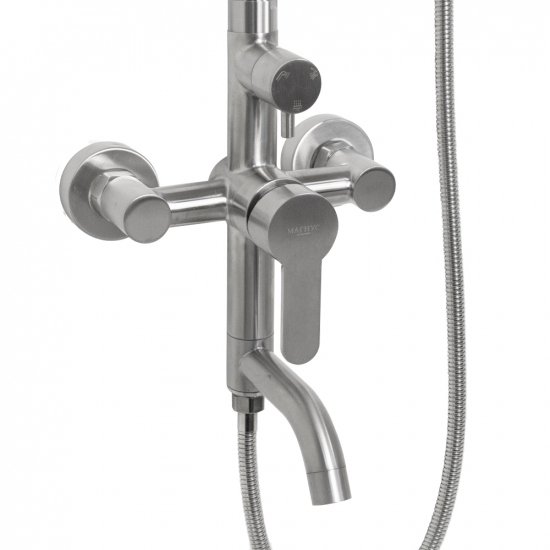 Душевая стойка MAGNUS M9235 нержавеющая сталь