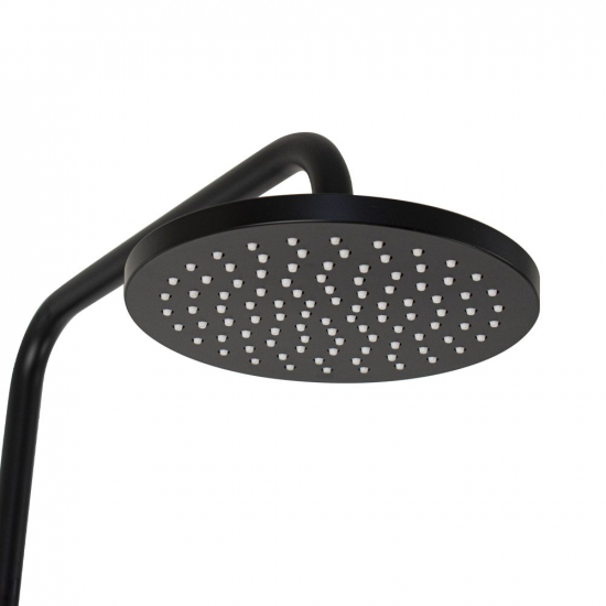 Душевая стойка MAGNUS M92352 нержавеющая сталь, чёрная