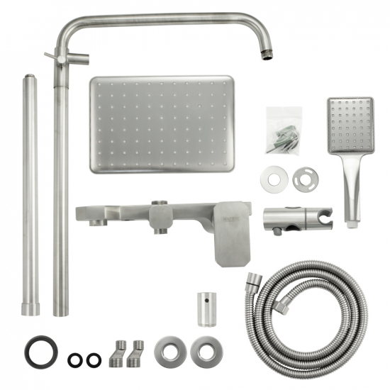 Душевая стойка MAGNUS M9236 нержавеющая сталь