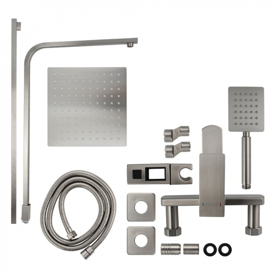 Душевая стойка MAGNUS M9247 нержавеющая сталь