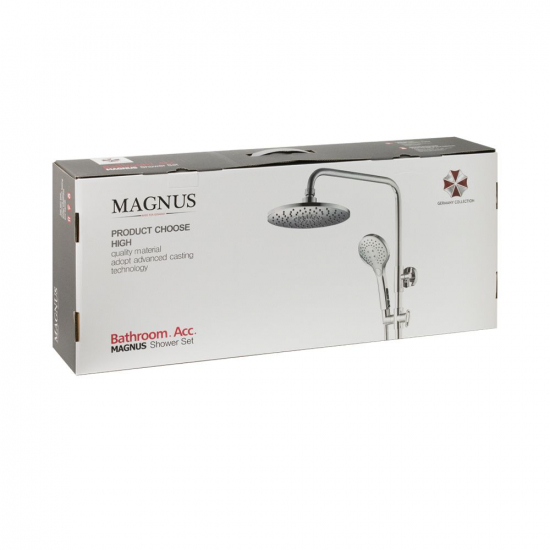 Душевая стойка MAGNUS M9247 нержавеющая сталь