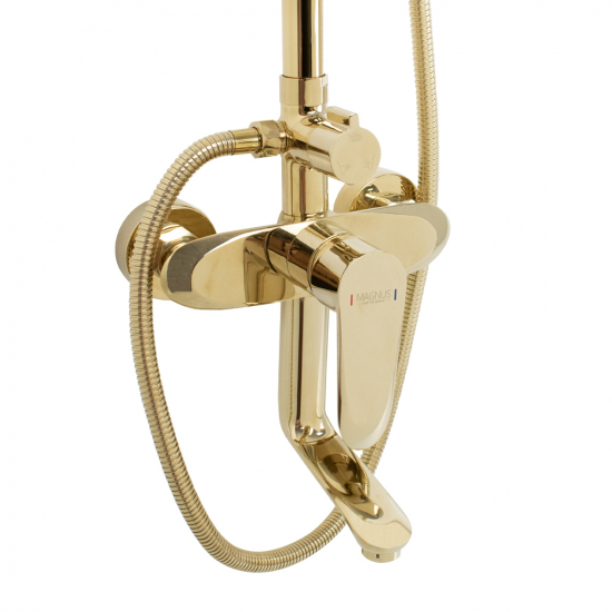 Душевая стойка MAGNUS M9375 золото