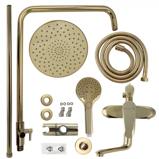 Душевая стойка MAGNUS M9375 золото