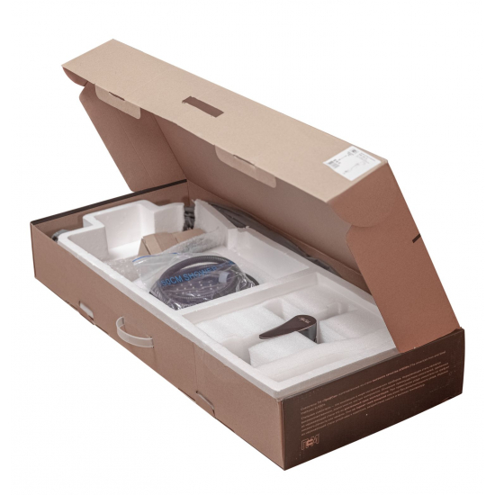 Душевая стойка ПроФсан Steel ПСМ-301-8 чёрная бронза нержавеющая сталь