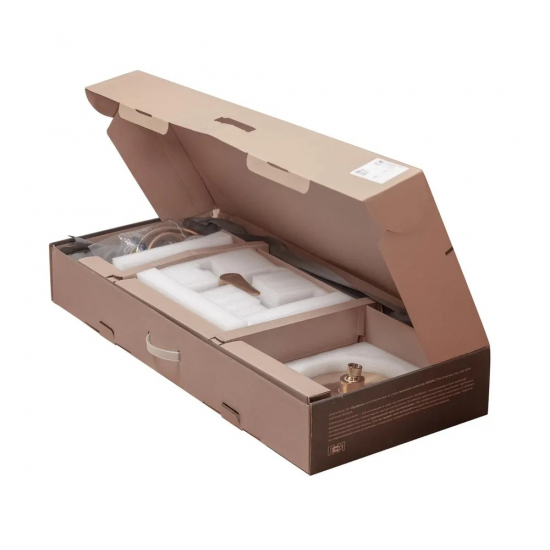 Душевая стойка ПроФсан Steel ПСМ-303-8 золото нержавеющая сталь