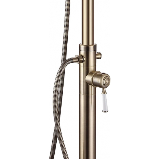 Душевая стойка TIMO Arisa SX-5001/02 напольная бронза