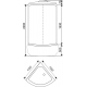 Душевой бокс АRCUS AS-115 135x135x220