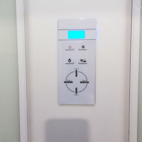 Душевой бокс LORANTO CS-78-4 170x85x215 белая дверь раздвижная