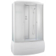 Душевой бокс PARLY Bianco BNE170FR 170x75x215 с высоким поддоном, стекло матовое
