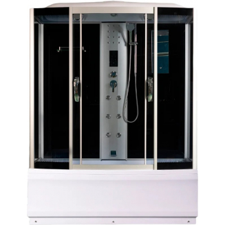 Душевой бокс RIVER Dunay 170/80/55 ТН с высоким поддоном, с сиденьем