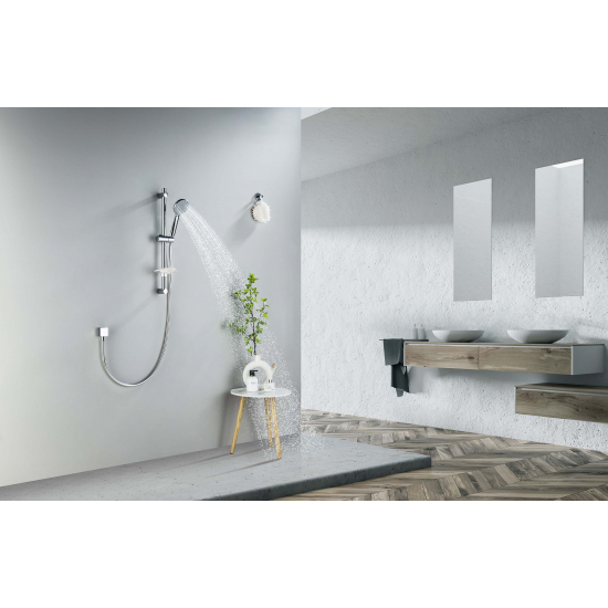 Душевой гарнитур AQUATEK Бетта AQ2015CR, 3jet 60 см, хром