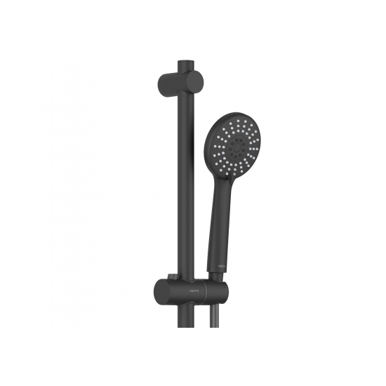 Душевой гарнитур AQUATEK Бетта AQ2015MB, 3jet 60 см, матовый чёрный