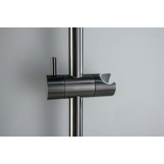 Душевой гарнитур AQUATEK Европа AQ2012BGM, 1jet 65 см, оружейная сталь