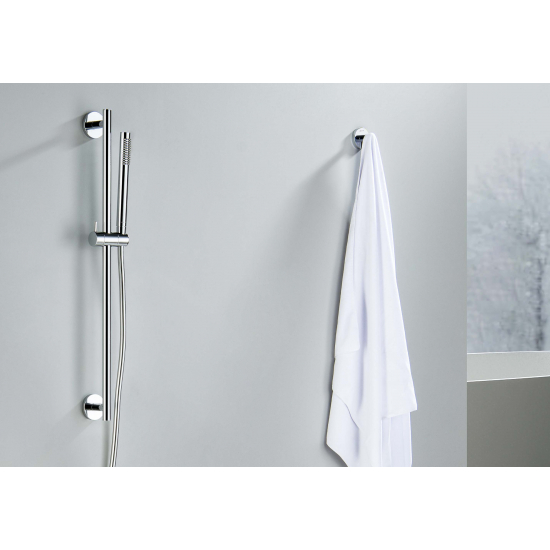 Душевой гарнитур AQUATEK Европа AQ2012CR, 1jet 65 см, хром