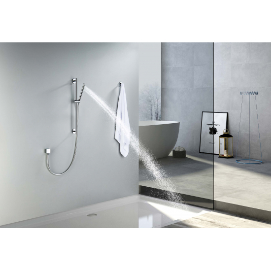 Душевой гарнитур AQUATEK Европа AQ2012CR, 1jet 65 см, хром