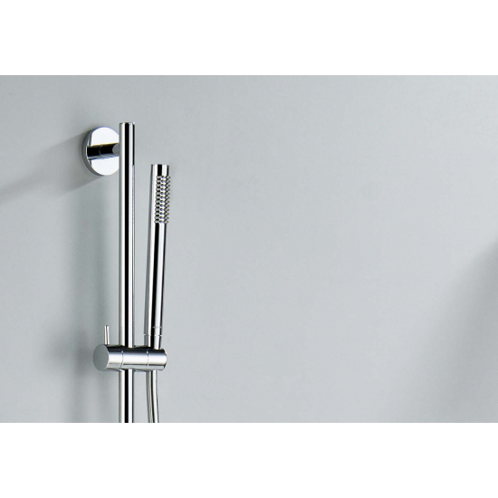 Душевой гарнитур AQUATEK Европа AQ2012CR, 1jet 65 см, хром