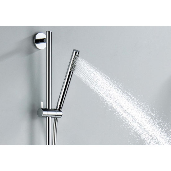 Душевой гарнитур AQUATEK Европа AQ2012CR, 1jet 65 см, хром