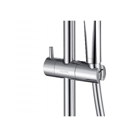 Душевой гарнитур AQUATEK Вега AQ2021CR, 3jet 73см, хром