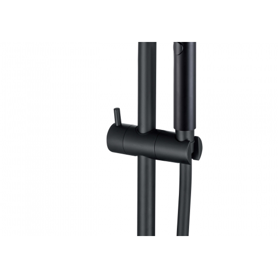 Душевой гарнитур AQUATEK Вега AQ2031MB, 3jet 73см, матовый чёрный