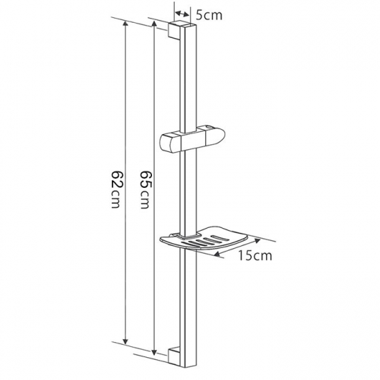 Душевой гарнитур GAPPO G8011 хром