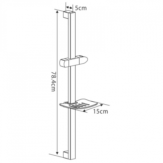 Душевой гарнитур GAPPO G8013 чёрный