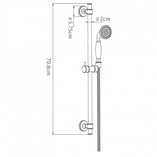 Душевой гарнитур GAPPO G8017 хром