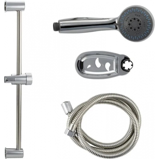 Душевой гарнитур METAL 00001 с лейкой и мыльницей