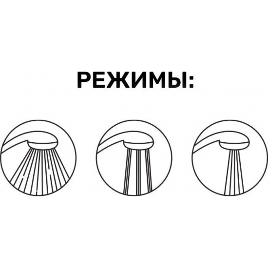 Душевой гарнитур METAL 00001 с лейкой и мыльницей