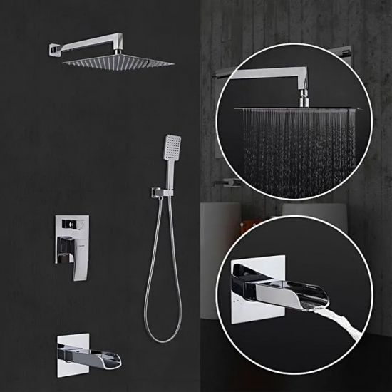 Душевой комплект GAPPO G 07 G7107-20 С ВНУТРЕННЕЙ ЧАСТЬЮ