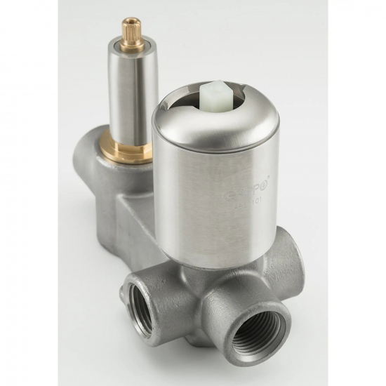 Душевой комплект GAPPO G 99 G7199-30 сатин, С ВНУТРЕННЕЙ ЧАСТЬЮ