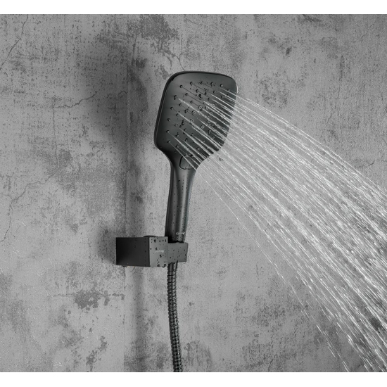 Душевой комплект GAPPO G17-6 G7117-6 чёрный С ВНУТРЕННЕЙ ЧАСТЬЮ