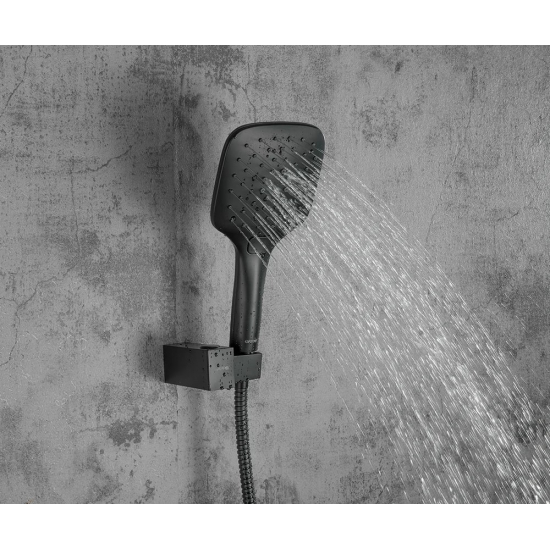 Душевой комплект GAPPO G17-6 G7117-6 чёрный С ВНУТРЕННЕЙ ЧАСТЬЮ